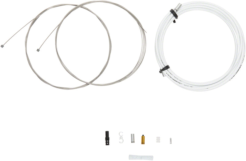 Load image into Gallery viewer, Jagwire Sport XL Shift Cable Kit SRAM/Shimano White

