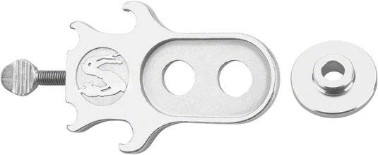 Surly Tuggnut Chain Tensioner - QR/10mm Axles Silver Each