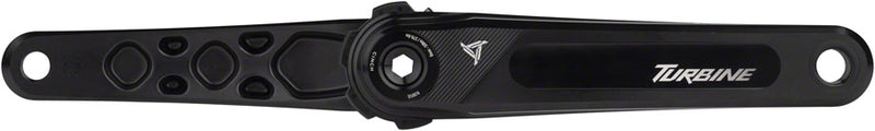 Load image into Gallery viewer, RaceFace Turbine Crankset - 165mm Direct Mount 143mm Spindle CINCH Interface 7050 Aluminum BLK
