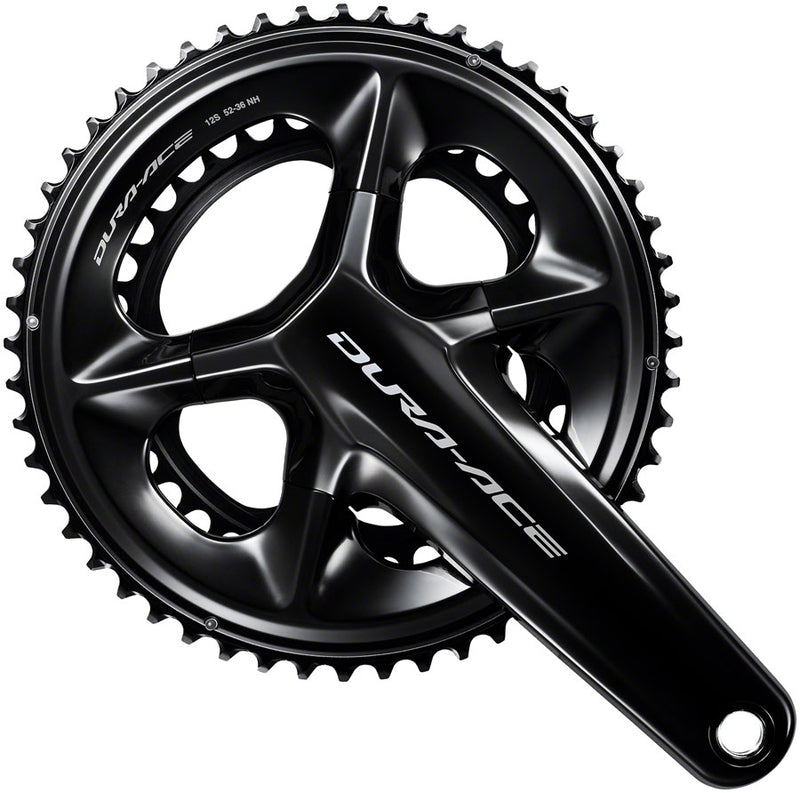 Load image into Gallery viewer, Shimano Dura-Ace FC-R9200 Crankset - 165mm 12-Speed 52/36t Hollowtech II Spindle Interface BLK
