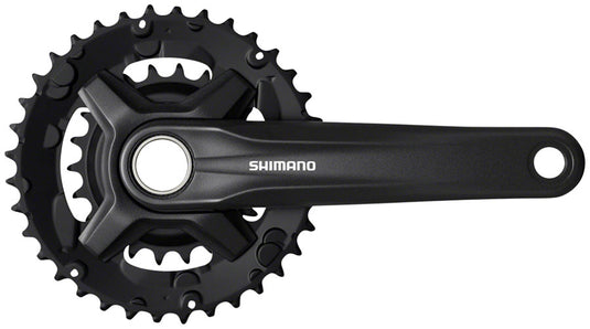 Shimano FC-MT210-B2 Crankset - 170mm 9-Speed 36/22t Riveted 51.8mm Chainline BLK