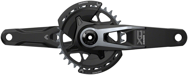 Load image into Gallery viewer, SRAM X0 Eagle T-Type Wide Crankset - 170mm 12-Speed 32t Chainring Direct Mount 2-Guards DUB Spindle Interface BLK V2
