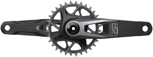 SRAM X0 Eagle T-Type Wide Crankset - 165mm 12-Speed 32t Chainring Direct Mount 2-Guards DUB Spindle Interface BLK V2