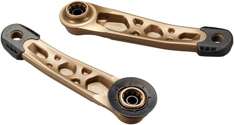 Load image into Gallery viewer, e*thirteen Helix Race Alloy e*spec Crank Arm Set - BOSCH Gen4-Brose S Mag-TQ HPR50 26.5mm Offset 160mm Self Extractor BLK
