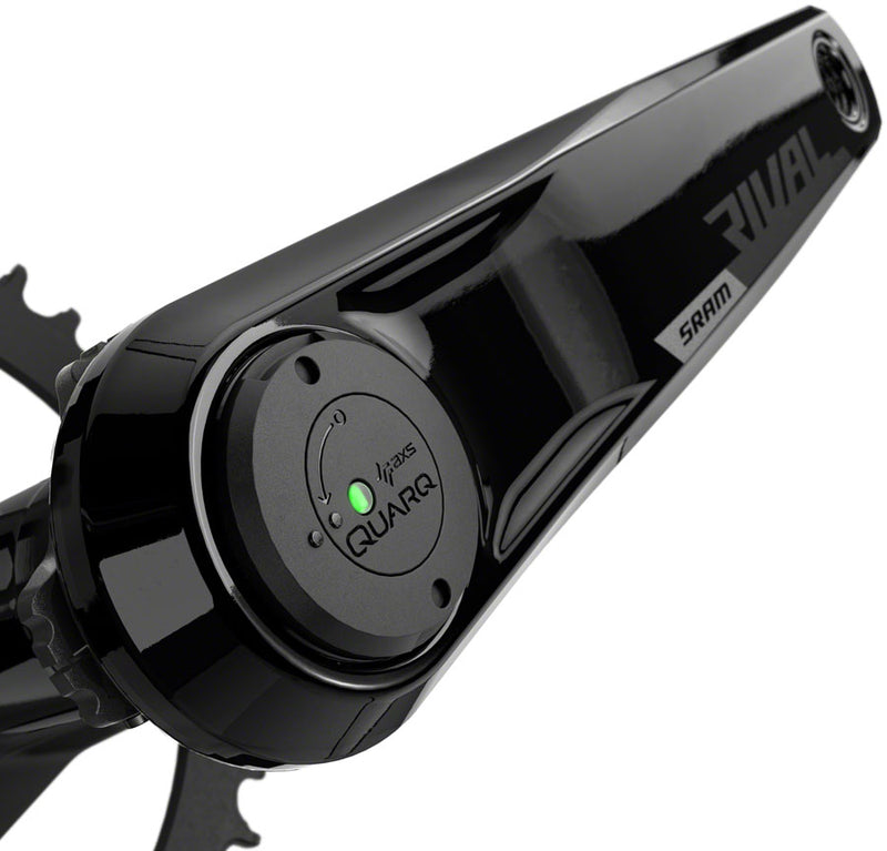 Load image into Gallery viewer, SRAM Rival 1 AXS Wide Power Meter Crankset - 160mm 12-Speed 46t 8-Bolt Direct Mount DUB Spindle Interface BLK D1
