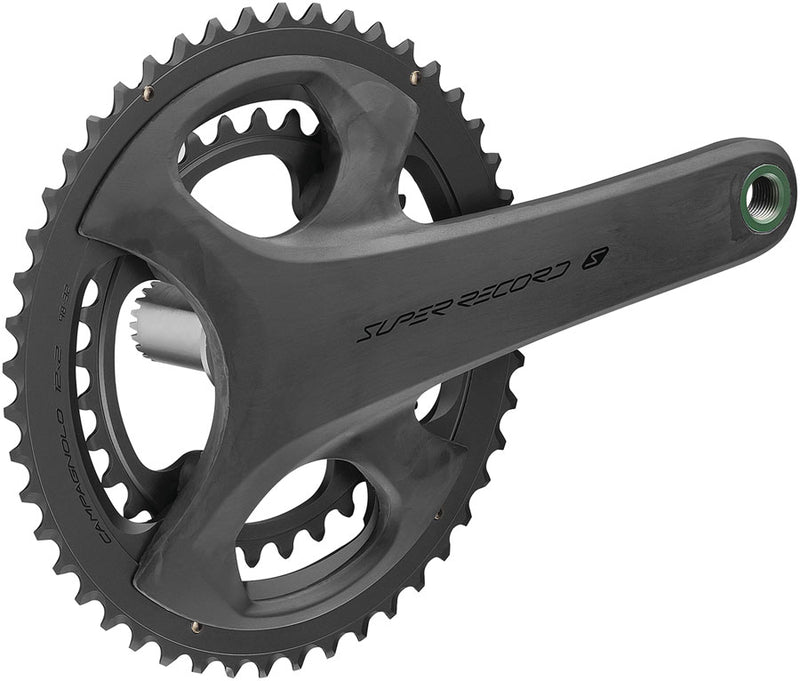 Load image into Gallery viewer, Campagnolo Super Record S Wireless Crankset - 165mm 12-Speed 52/36t Campy 121/88 Asym BCD Ultra Torque Spindle Carbon
