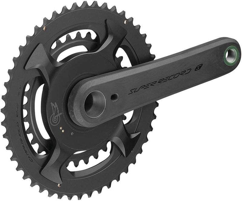 Load image into Gallery viewer, Campagnolo Super Record S Wireless Power Meter Crankset - 172.5mm 12-Speed 50/34t Campy 121/88 Asym BCD Ultra Torque Spindle Carbon
