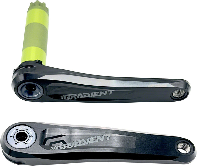 Load image into Gallery viewer, Full Speed Ahead Gradient Modular 1x Crankset - 175mm Fits Shimano SRAM 11/12-Speed Drivetrains 30mm BB392EVO Spindle BLK
