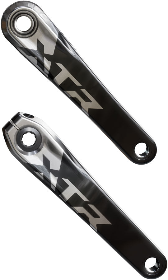 Load image into Gallery viewer, Shimano XTR FC-9220 Enduro Crankset - 165mm 12-Speed 1x Direct Mount Hollowtech II Hollow-Forged Crankarms BLK/Silver
