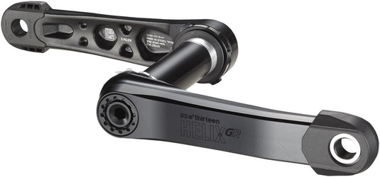 e*thirteen Helix Race GR Crankset - 165mm 73mm 30mm Spindle e*thirteen P3 Connect Interface BLK