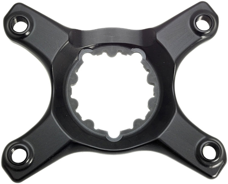 Load image into Gallery viewer, Cane Creek eeWings Chainring Spider - 4-Bolt 110 80 Asymmetric BCD CC 3-Bolt Mount Type Shimano GRX 1x 2x System Only BLK
