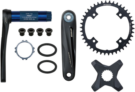 FSA Gossamer Pro AGX+ Modular Crankset 44T 170mm N11