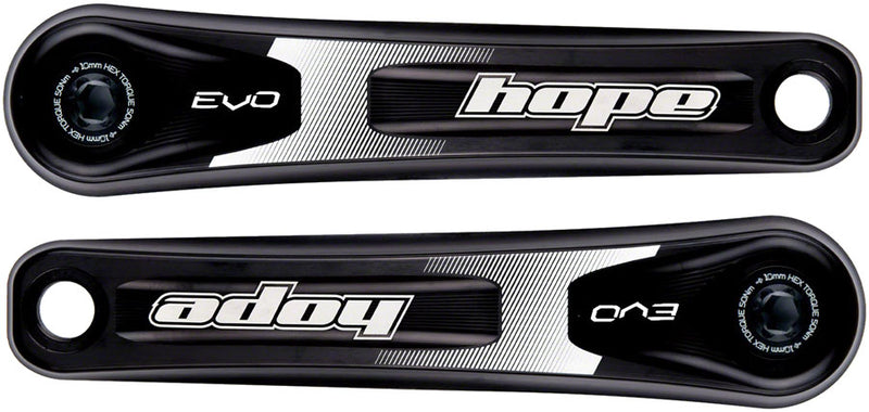 Load image into Gallery viewer, Hope Evo Fat Bike Crankset - 165mm Direct Mount 30mm Spindle For 190/197mm Rear Spacing BLK
