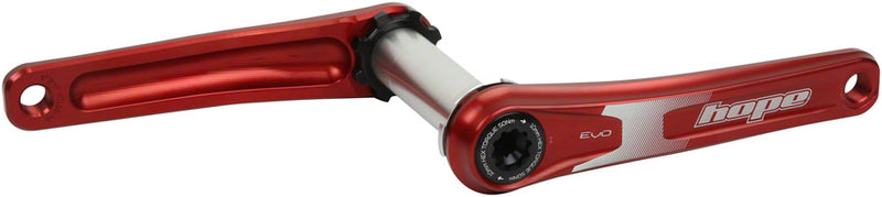 Load image into Gallery viewer, Hope Evo Crankset - 170mm Direct Mount 30mm Spindle For 135/142/141/148mm Rear Spacing Red
