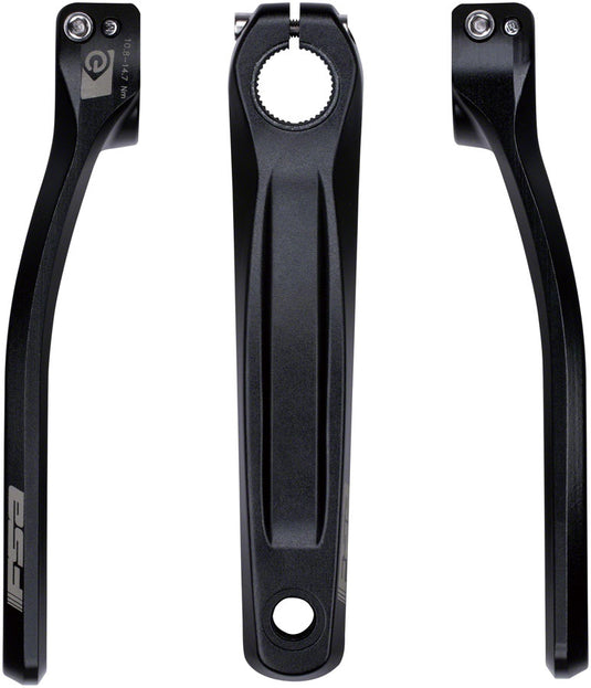 Full Speed Ahead CK-751 Shimano STEPS E8000/E7000/E6100 Ebike Crank Arm Set - 165mm S spline Bolts BLK