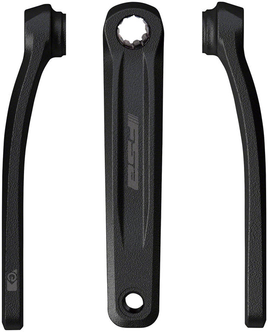 Full Speed Ahead CK-320 Ebike Crank Arm Set - ISIS 170mm without bolts Black