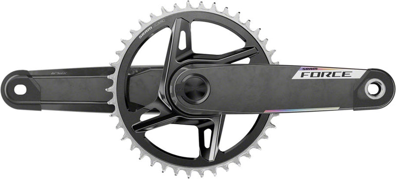Load image into Gallery viewer, SRAM Force 1x XPLR AXS Power Meter Wide Crankset - 175mm 12/13-Speed 42t 8-Bolt Direct Mount DUB PM Spindle Carbon E1
