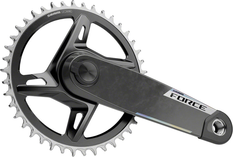 Load image into Gallery viewer, SRAM Force 1x XPLR AXS Power Meter Wide Crankset - 160mm 12/13-Speed 42t 8-Bolt Direct Mount DUB PM Spindle Carbon E1
