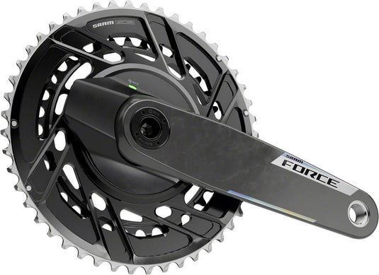 SRAM Force AXS Power Meter Crankset - 170mm 12-Speed 48/35t Thread Mount 8-Bolt PM Spider DUB Spindle Carbon E1