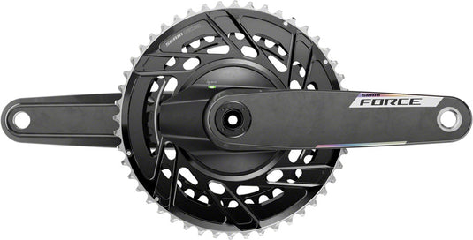 SRAM Force AXS Power Meter Crankset - 170mm 12-Speed 48/35t Thread Mount 8-Bolt PM Spider DUB Spindle Carbon E1