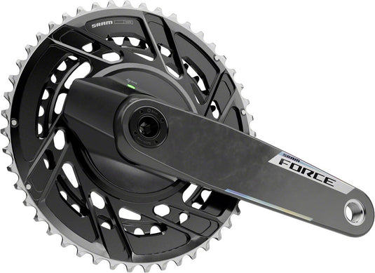 SRAM Force AXS Power Meter Crankset - 160mm 12-Speed 46/33t Thread Mount 8-Bolt PM Spider DUB Spindle Carbon E1