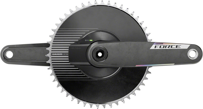 Load image into Gallery viewer, SRAM Force 1 AXS Power Meter Crankset - 165mm 12-Speed 50t Aero PM Chainring 8-Bolt Direct Mount DUB Spindle Carbon E1
