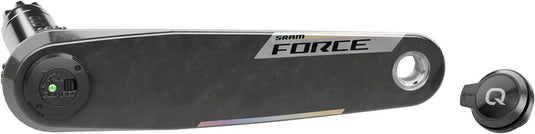 SRAM Force AXS Wide Left Crank Arm Power Meter Spindle Assembly - 165mm 12/13-Speed DUB PM Spindle Carbon E1