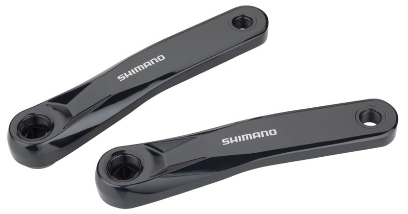 Load image into Gallery viewer, Shimano STEPS FC-E5010 Ebike Crank Arm Set - 175mm Square Taper JIS Spindle Interface BLK
