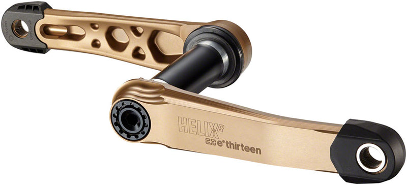 Load image into Gallery viewer, e*thirteen Helix Race Crankset - 175mm 73mm 30mm Spindle e*thirteen P3 Connect Interface Bronze
