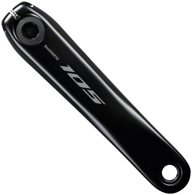 Load image into Gallery viewer, Shimano 105 FC-R7100 Crankset - 165mm 12-Speed 50/34t 110 Asymmetric BCD Hollowtech II Spindle Interface BLK
