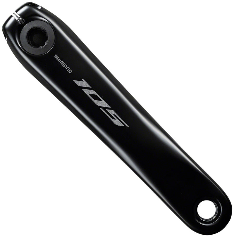 Load image into Gallery viewer, Shimano 105 FC-R7100 Crankset - 160mm 12-Speed 50/34t 110 Asymmetric BCD Hollowtech II Spindle Interface BLK
