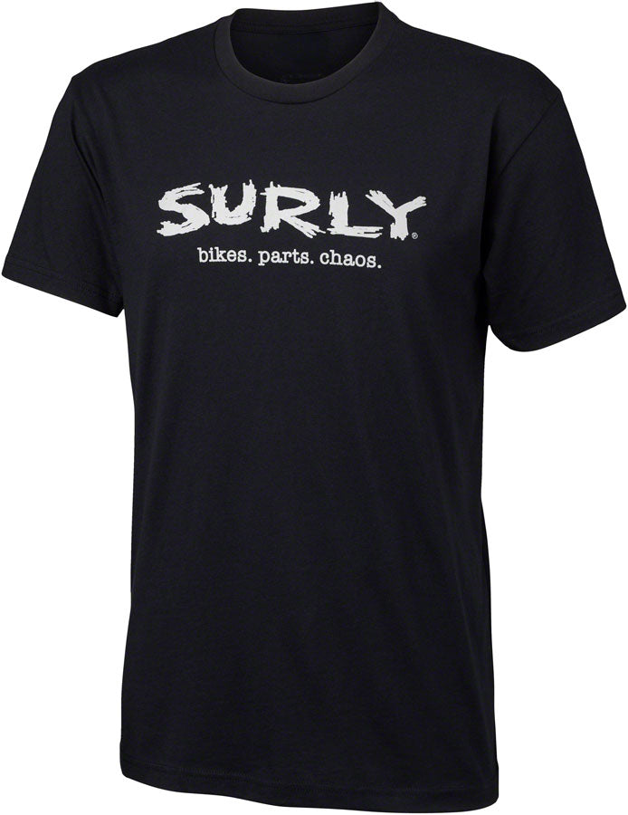 Load image into Gallery viewer, Surly Famous Last Words Short Sleeve T-Shirt - Unisex Black X-Small
