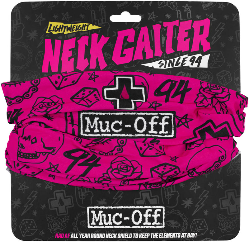 Load image into Gallery viewer, Muc-Off Lightweight Neck Gaiter - Pink Punk
