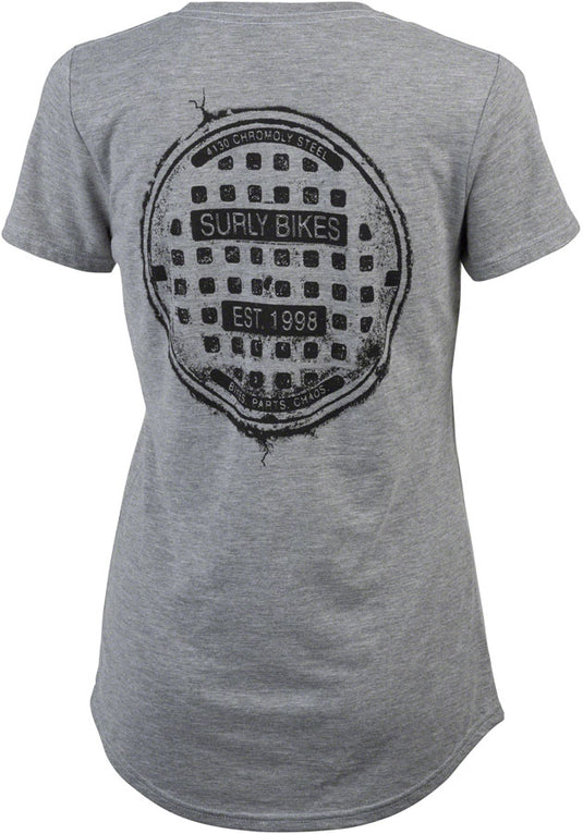 Surly The Ultimate Frisbee Women's T-Shirt - Gray 2X-Large