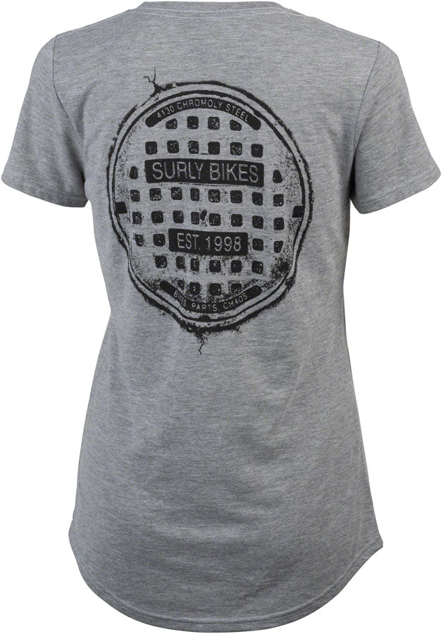 Load image into Gallery viewer, Surly The Ultimate Frisbee Women's T-Shirt - Gray X-Large

