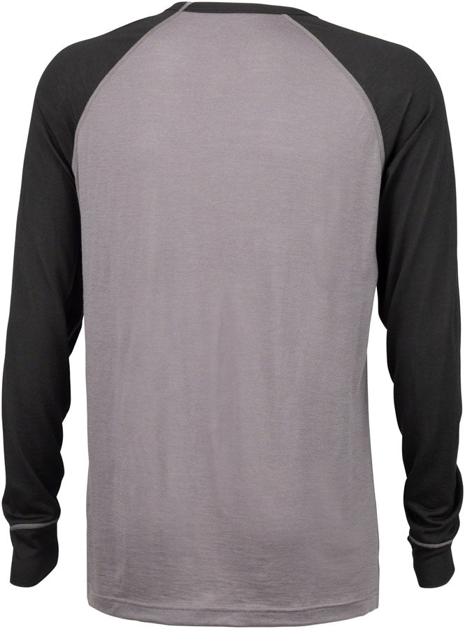 Load image into Gallery viewer, Surly Merino Raglan T-Shirt - Gray/Black LG
