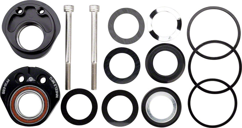 Load image into Gallery viewer, Wheels Manufacturing PF30 Eccentric Bottom Bracket For 24mm Shimano Systems BLK
