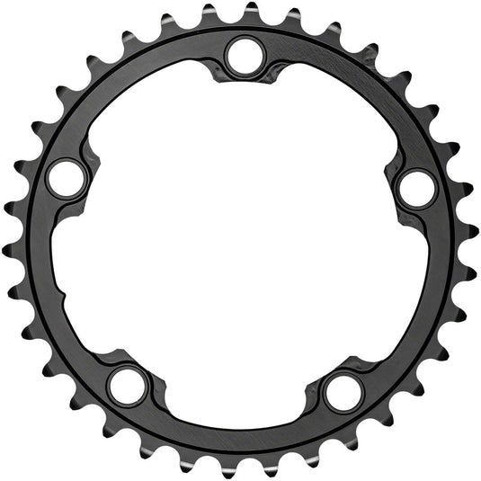 absoluteBLACK Round Chainring 5x110BCD 34T - Black