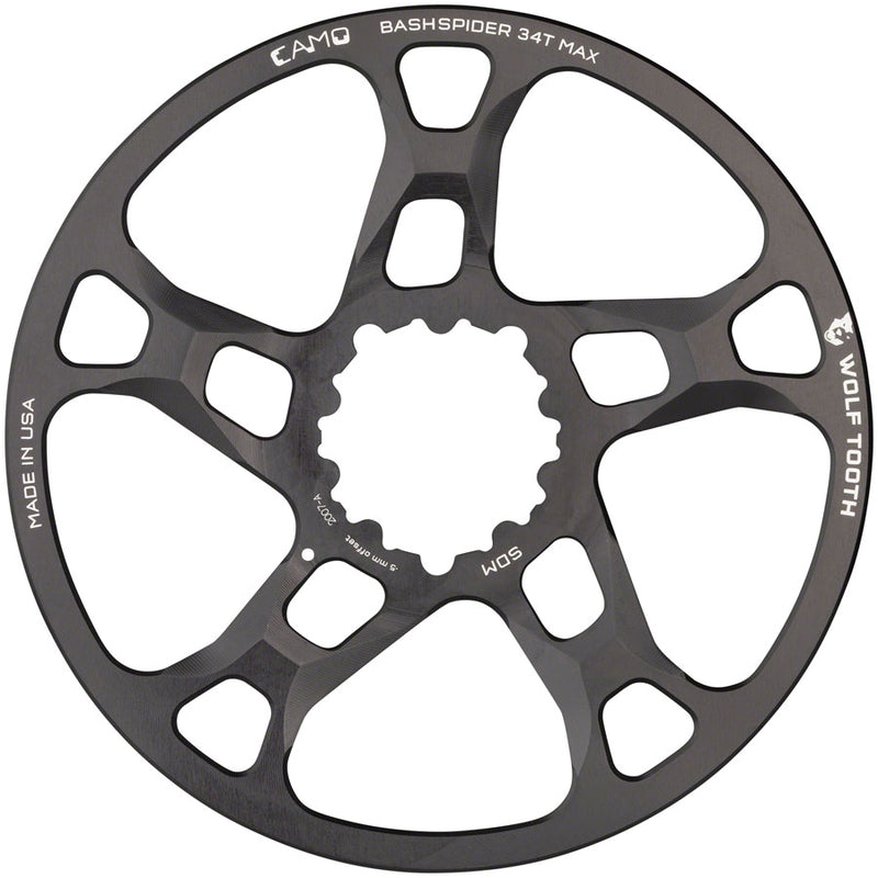 Load image into Gallery viewer, Wolf Tooth CAMO BashSpider for SRAM - M5 Boost 52mm Chainline 3mm Offset
