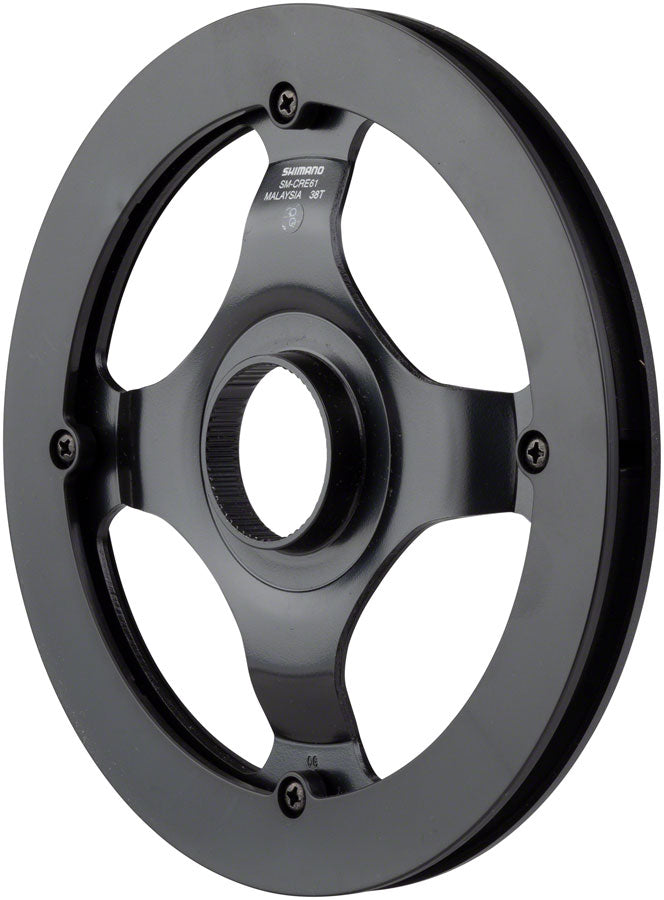 Load image into Gallery viewer, Shimano STEPS SM-CRE61 Chainring with Single Chainguide 38t
