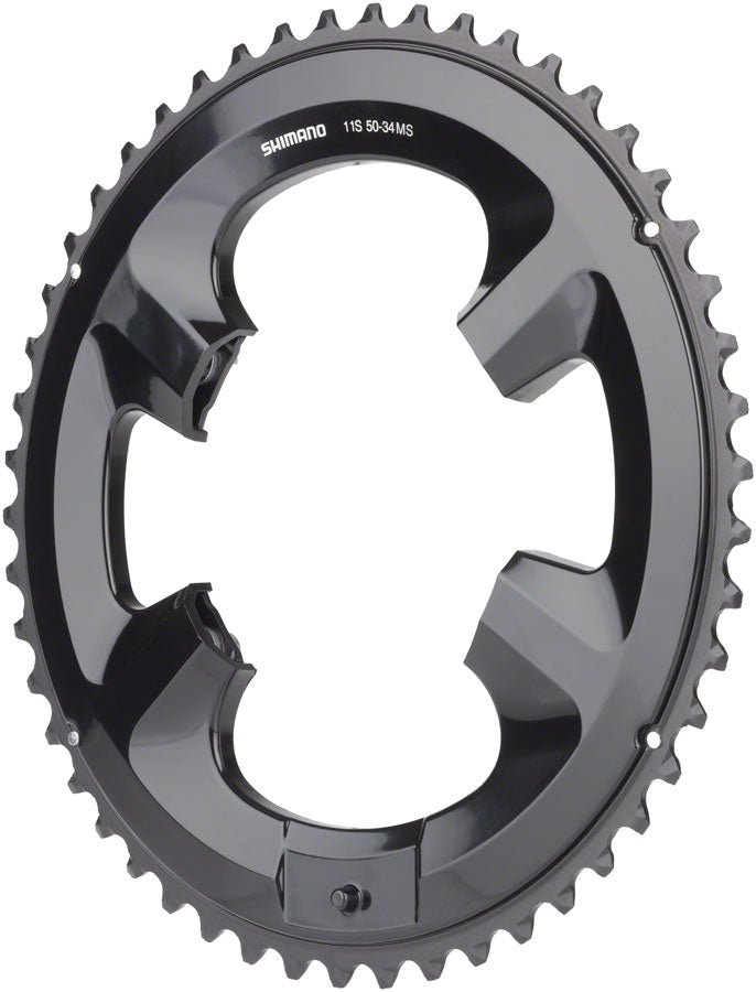 Load image into Gallery viewer, Shimano FC-RS510 Chainring - 50t Asymmetric 110mm BCD Black MS

