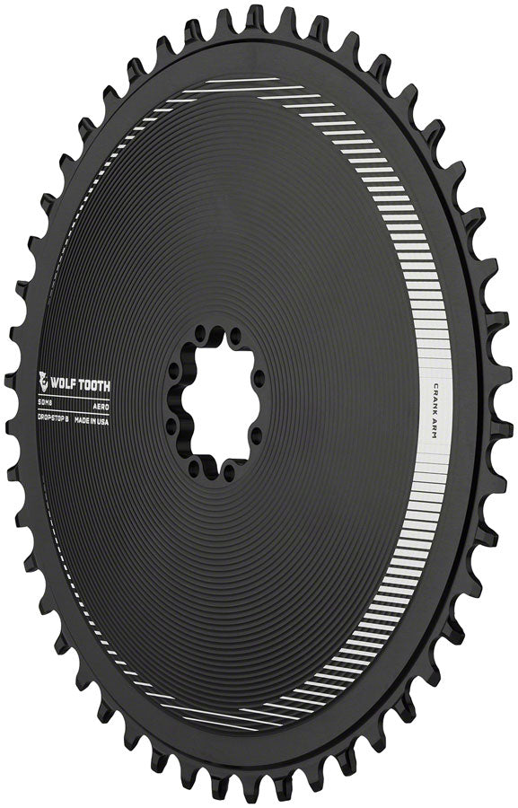 Load image into Gallery viewer, Wolf Tooth Aero Direct Mount Chainring - 52t Direct Mount SRAM 8-Bolt Drop-Stop B BLK
