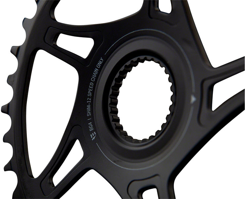 Load image into Gallery viewer, RaceFace Bosch G4 Direct Mount Hyperglide+ eMTB Chainring 52mm Chainline - 34t Steel Requires Shimano 12-speed HG+ Chain BLK
