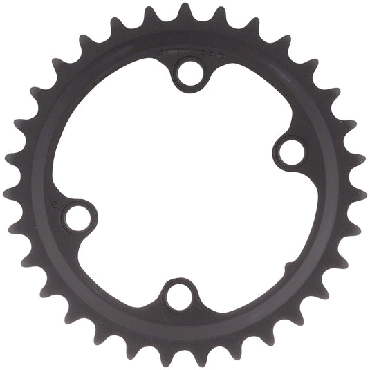 Shimano GRX RX810 Chainring - 31t 80 BCD 4-Bolt 11-Speed Black