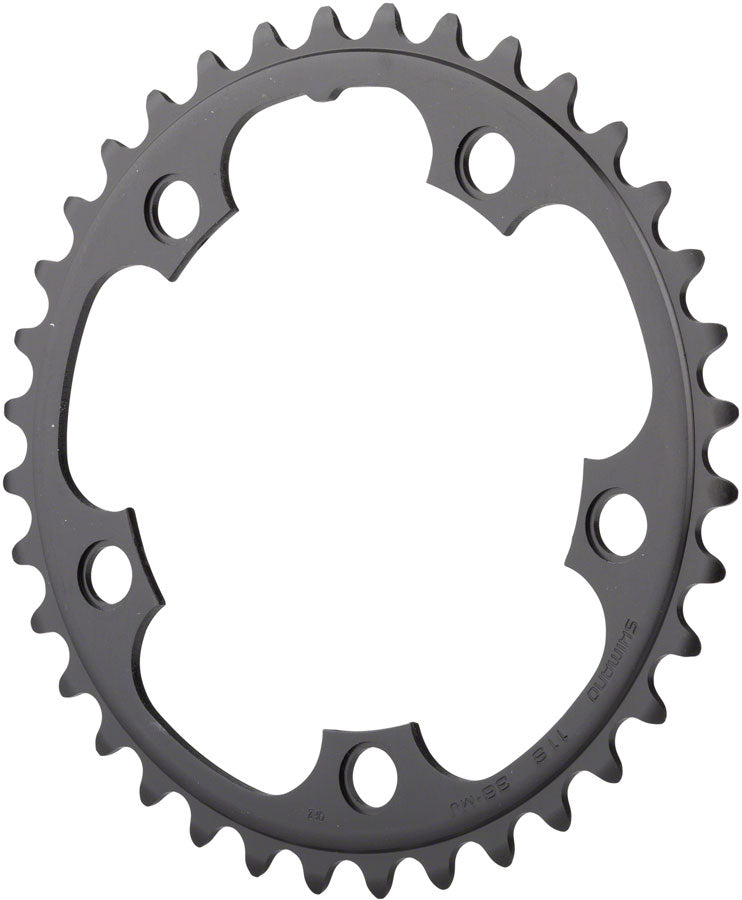 Load image into Gallery viewer, Shimano RS500 Chainring - 36t 110 BCD 5-Bolt 11-Speed Black

