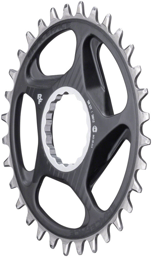 Load image into Gallery viewer, RaceFace ERA Direct Mount Chainring - 32t DM CINCH For Shimano 12-Speed HG+ Compatible Chain BLK
