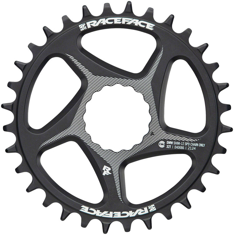 Load image into Gallery viewer, RaceFace Direct Mount Wide Chainring - 32t DM CINCH For Shimano 12-Speed HG+ Compatible Chain BLK
