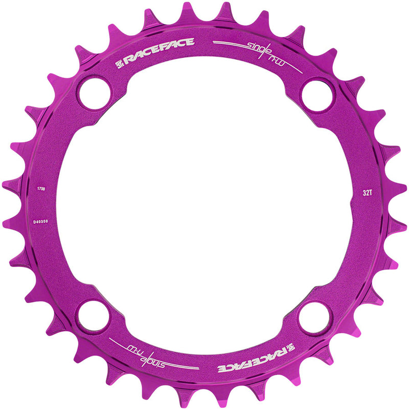 Load image into Gallery viewer, Race Face 104 NW Chainring 104BCD 32T Purple

