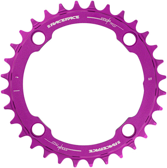 Race Face 104 NW Chainring 104BCD 32T Purple