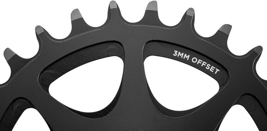 Cane Creek Direct Mount Chainring - 32t 8-Bolt Direct Mount 3mm Offset Black